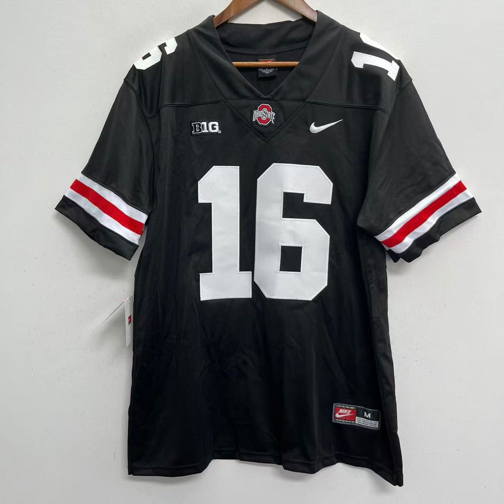 J. T. Barrett Jersey Ohio State Buckeyes Black NIKE product image 3