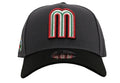 New Era Mexico WBC 9FORTY A-Frame Snapback Hat-Graphite Grey product image 1, provided for visual reference and product