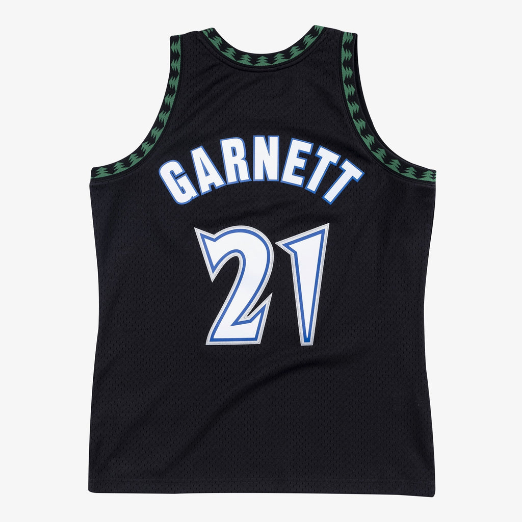 Kevin Garnett Minnesota Timberwolves 1997-98 Swingman Alternate Jersey product image 3, provided for visual reference and