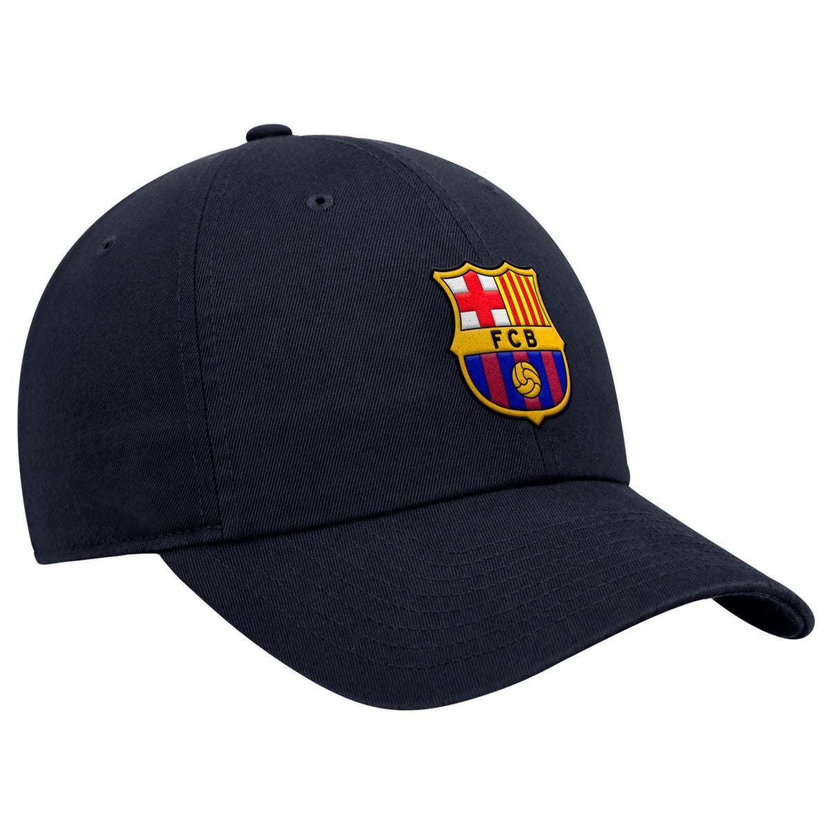 Nike F.C Barcelona Club Adjustable Cap-Navy product image 1, provided for visual reference and product detail review