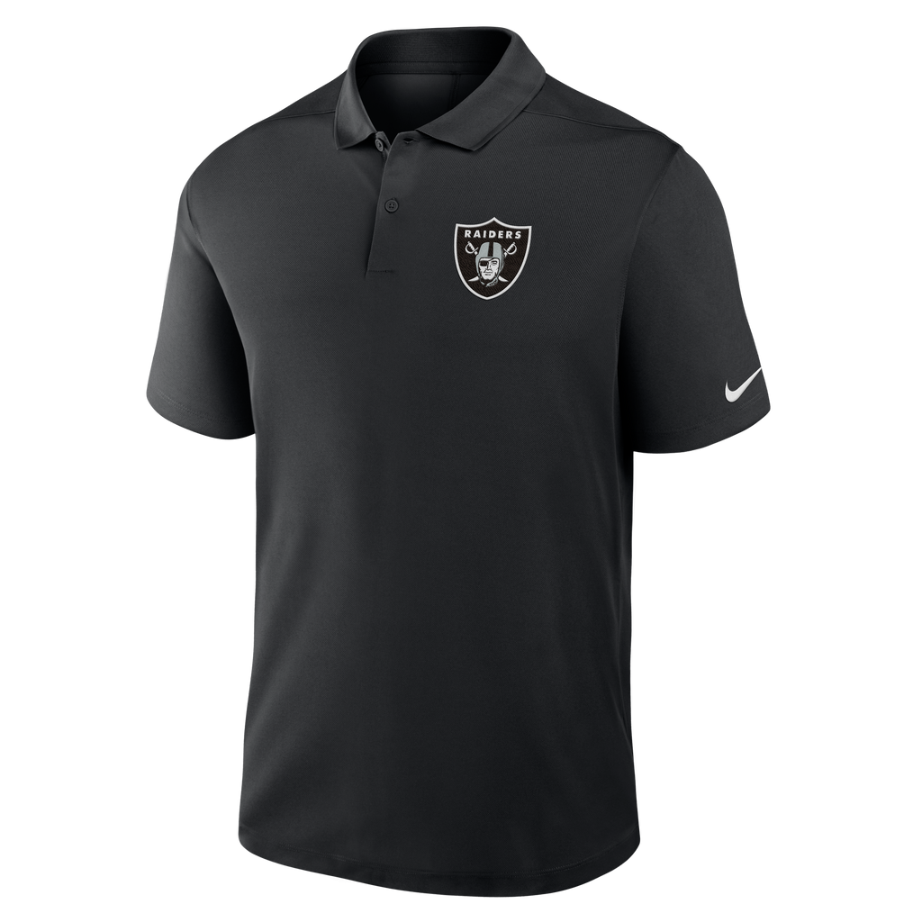 Nike Las Vegas Raiders Victory Polo-Black product image 1, provided for visual reference and product detail review