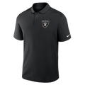 Nike Las Vegas Raiders Victory Polo-Black product image 1, provided for visual reference and product detail review