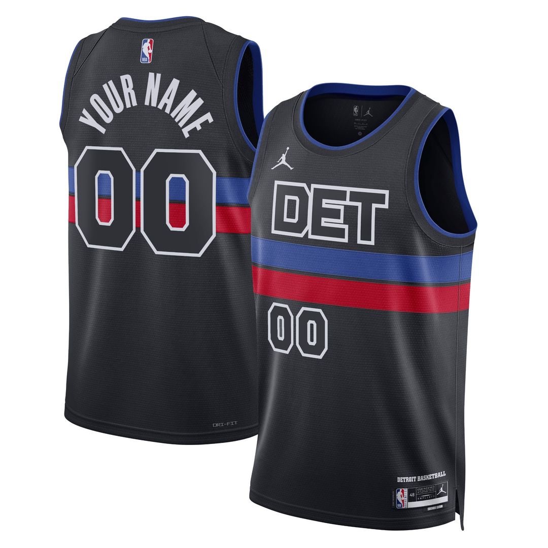 Detroit Pistons Jordan Brand Unisex 2022/23 Swingman Custom product image 1