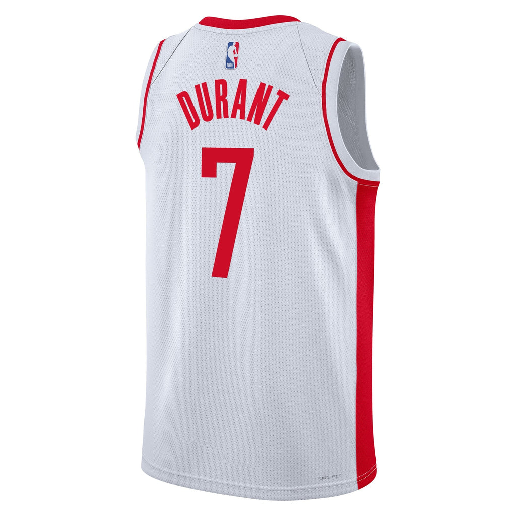 Kevin Durant Houston Rockets Association Edition Swingman Jersey - White - Unisex product image 4, provided for visual