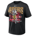 Nike San Francisco 49ers Christian McCaffrey Loose Fit Heavyweight T-Shirt product image 1, provided for visual reference
