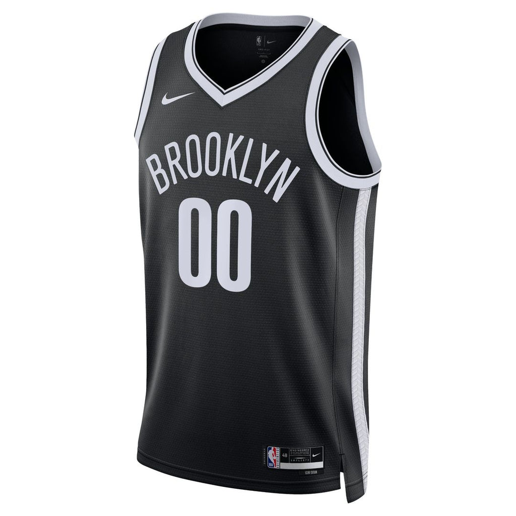 Brooklyn Nets Nike Unisex Swingman Custom Jersey Black product image 5