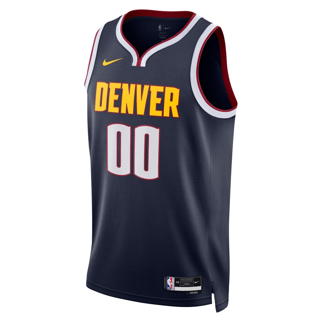 Denver Nuggets Nike Unisex Swingman Custom Jersey Navy product image 2