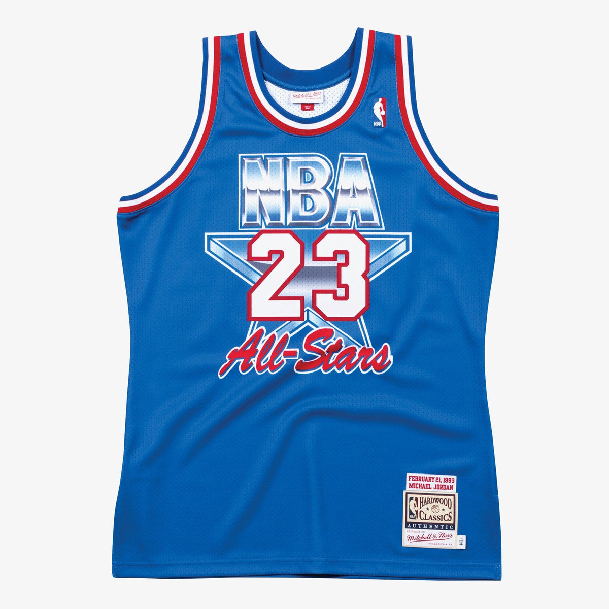 Michael Jordan Chicago Bulls 1993 All-Star East Authentic Jersey product image 1, provided for visual reference and product