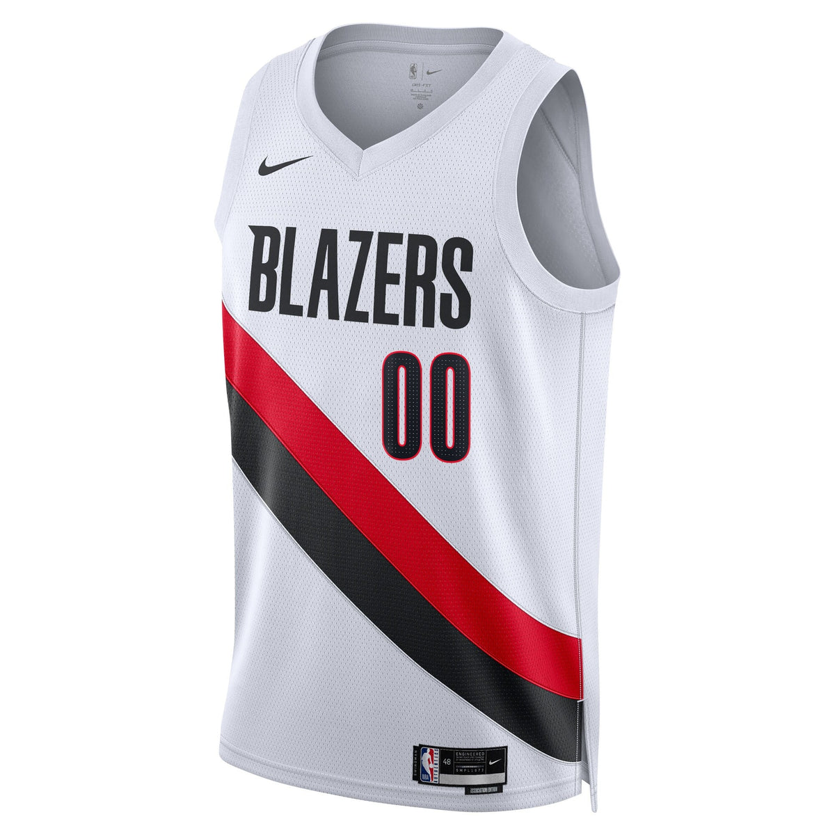 Portland Trail Blazers Replica Swingman Association Jersey - Unisex product image 3, provided for visual reference and