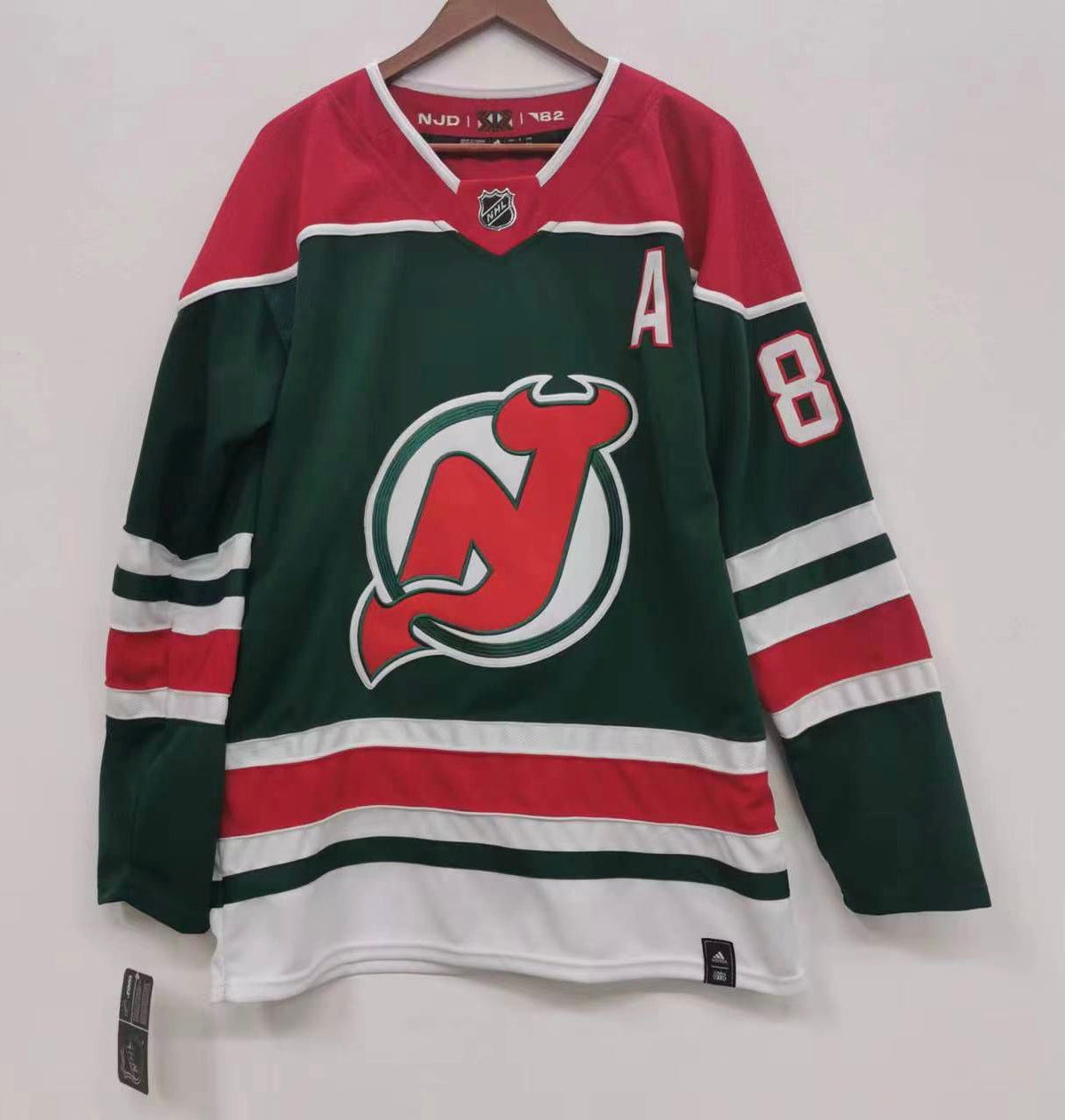 Jack Hughes New Jersey Devils Official NHL Adidas Retro product image 4