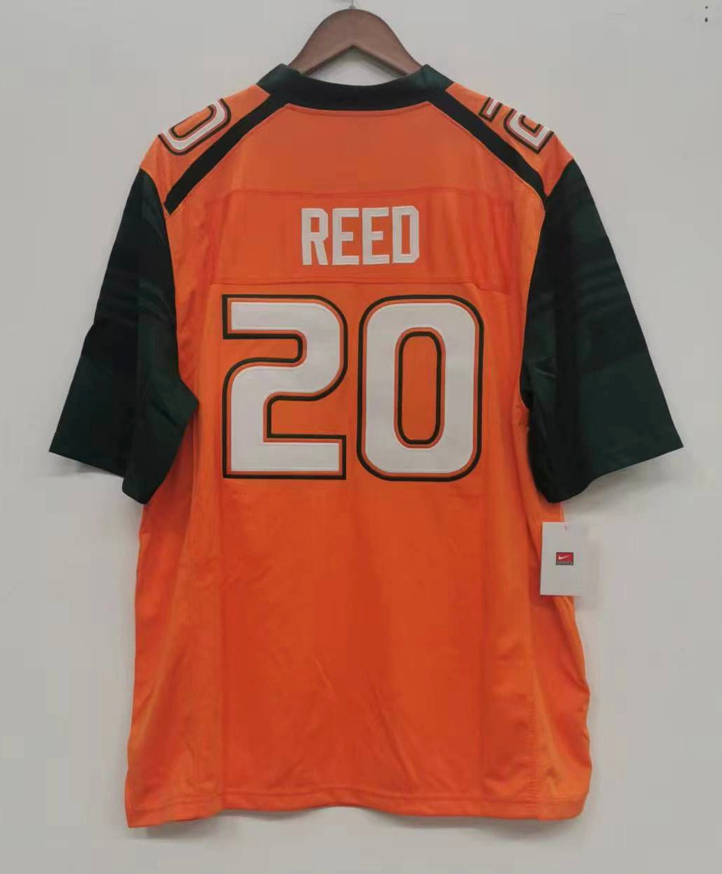 Ed Reed Miami Hurricanes Official NCAA Nike Jersey Orange product image 3