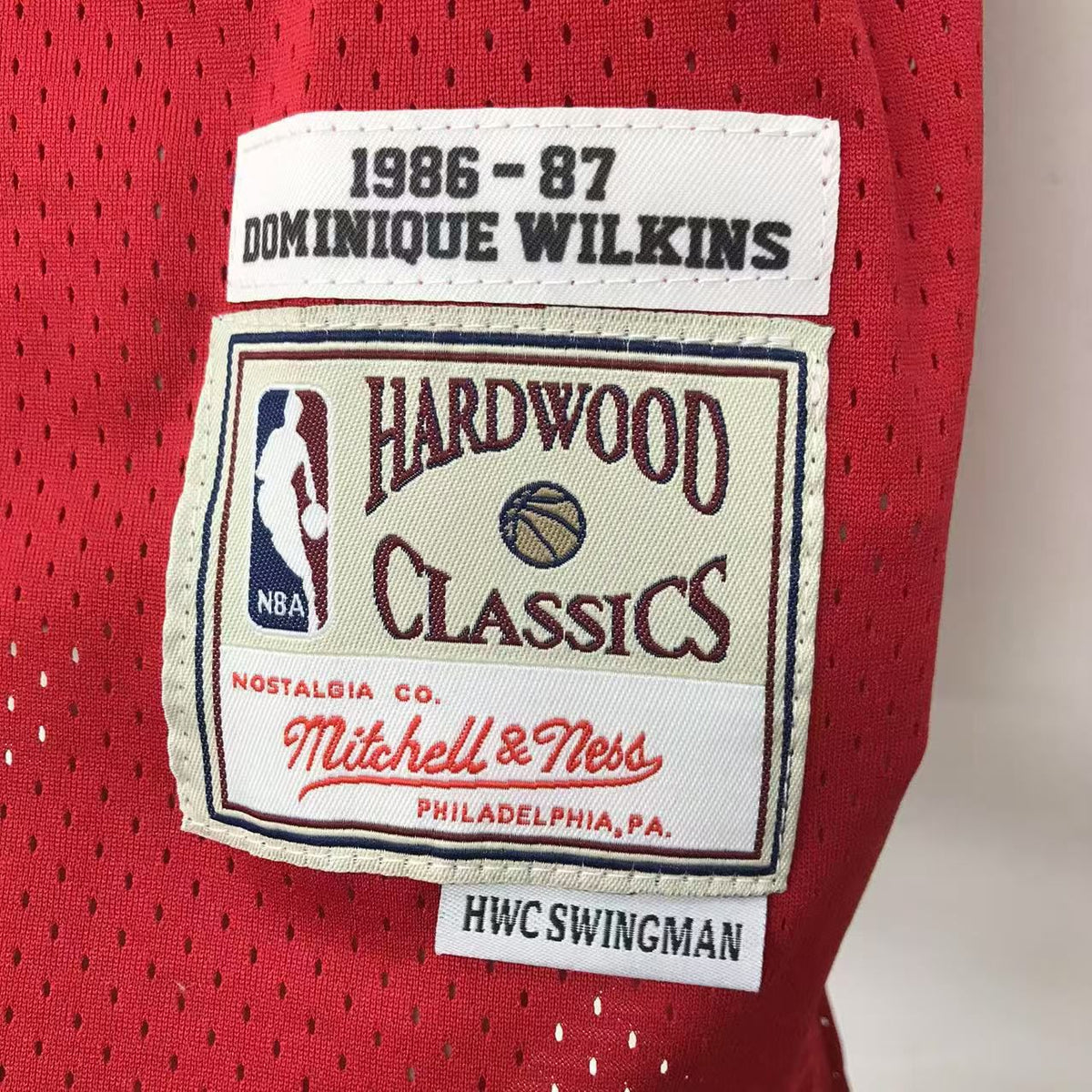 Dominique Wilkins Atlanta Hawks Jersey Mitchell & Ness product image 3