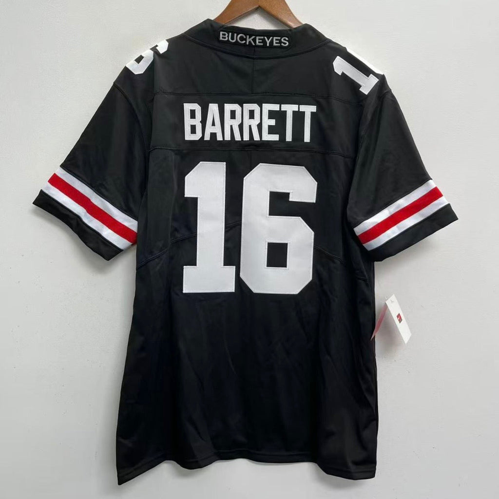 J. T. Barrett Jersey Ohio State Buckeyes Black NIKE product image 2