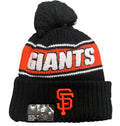 New Era San Francisco Giants Bold Cuffed Knit With Pom product image 1, provided for visual reference and product detail
