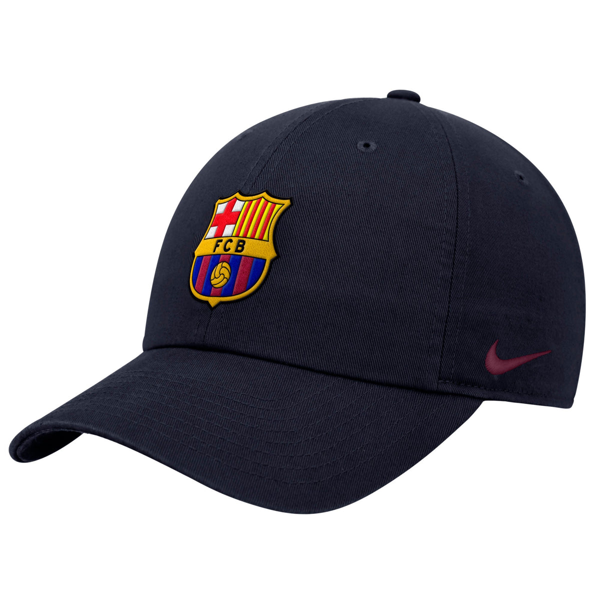 Nike F.C Barcelona Club Adjustable Cap-Navy product image 2, provided for visual reference and product detail review