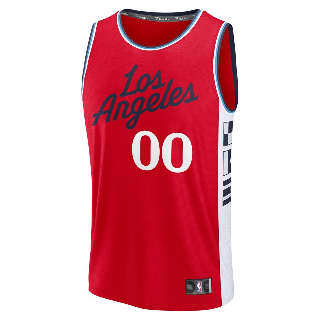 LA Clippers Fanatics Fast Break Custom Jersey - Statement product image 2