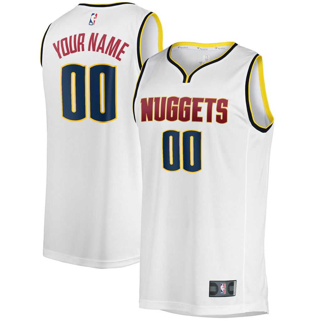 Denver Nuggets Fanatics Fast Break Custom Replica Jersey product image 1