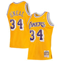 Los Angeles Lakers Shaquille O'Neal Mitchell & Ness 1996/97 product image 1