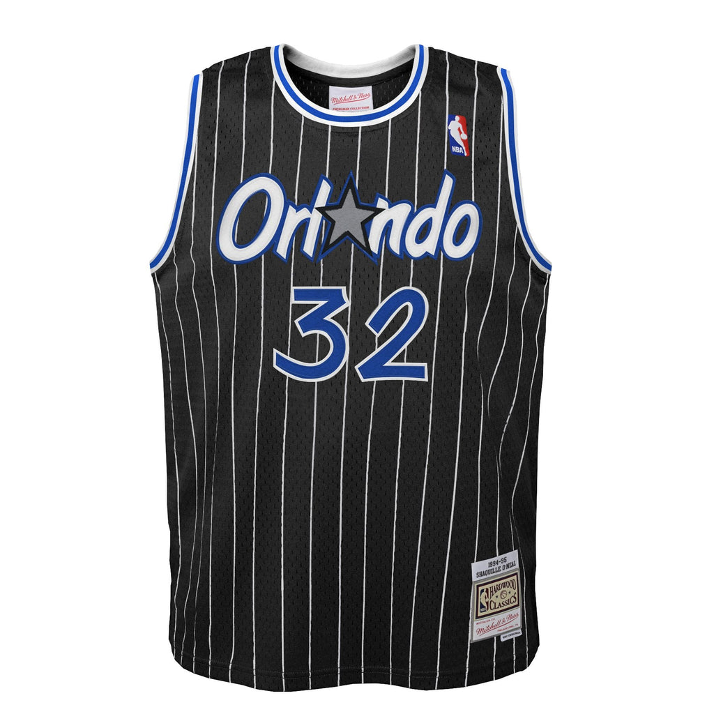 Shaquille O'Neal Orlando Magic Hardwood Classics Alternate Jersey - Youth product image 2, provided for visual reference and