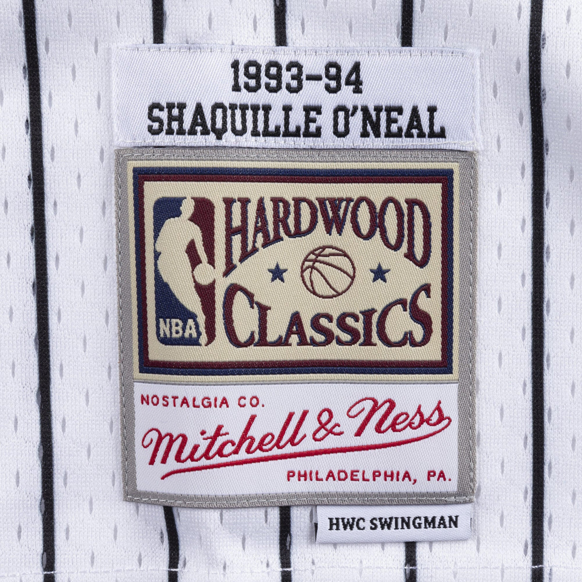 Shaquille O'Neal Orlando Magic 1994-95 Swingman Jersey product image 8, provided for visual reference and product detail