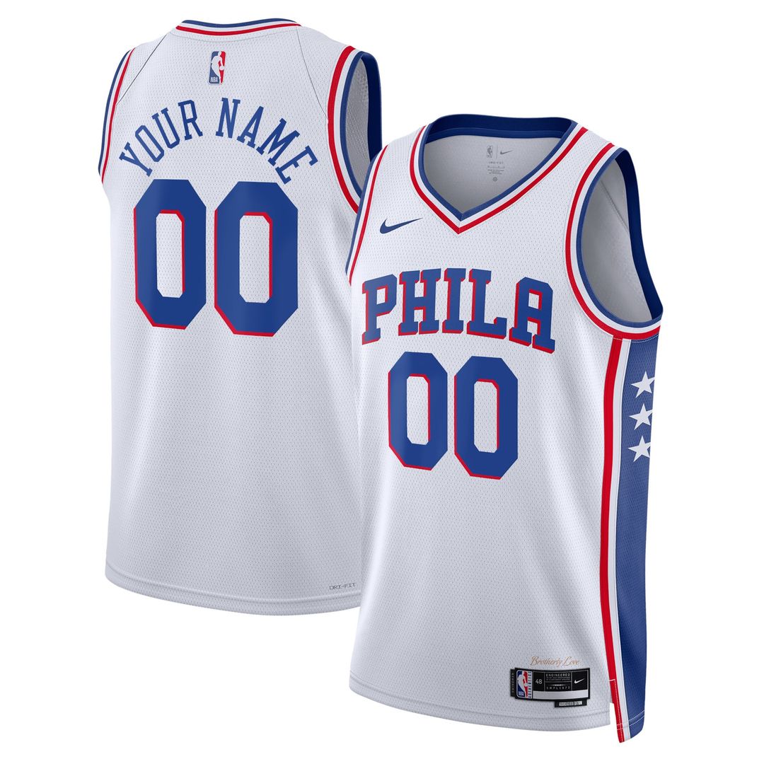 Philadelphia 76ers Nike Unisex 2022/23 Swingman Custom product image 4
