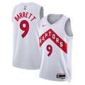 RJ Barrett Toronto Raptors Association Edition Swingman Jersey - White - Unisex product image 1, provided for visual