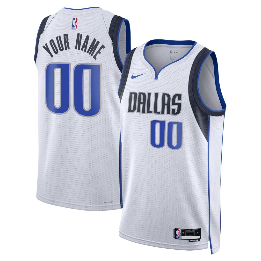 Dallas Mavericks Nike Unisex Swingman Custom Jersey Blue product image 7