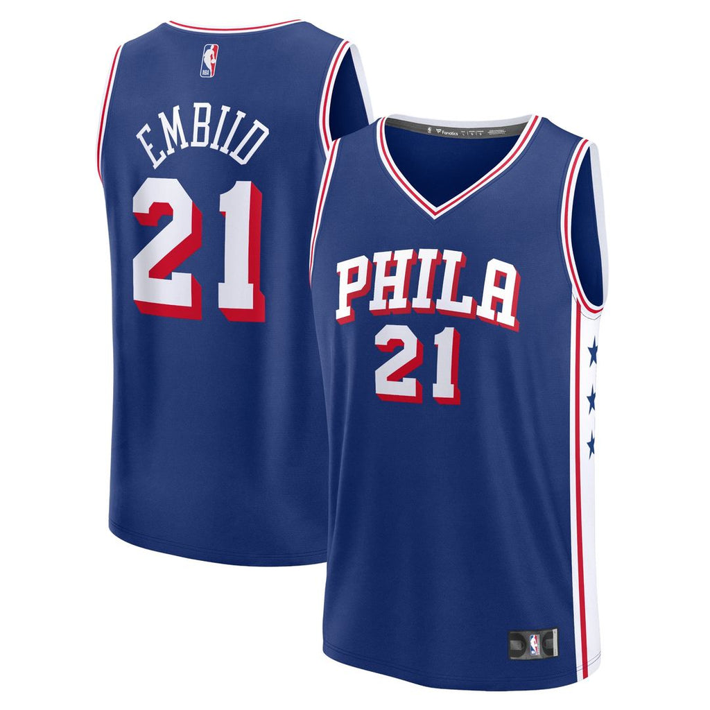 Philadelphia 76ers Joel Embiid Fanatics Fast Break Replica product image 1