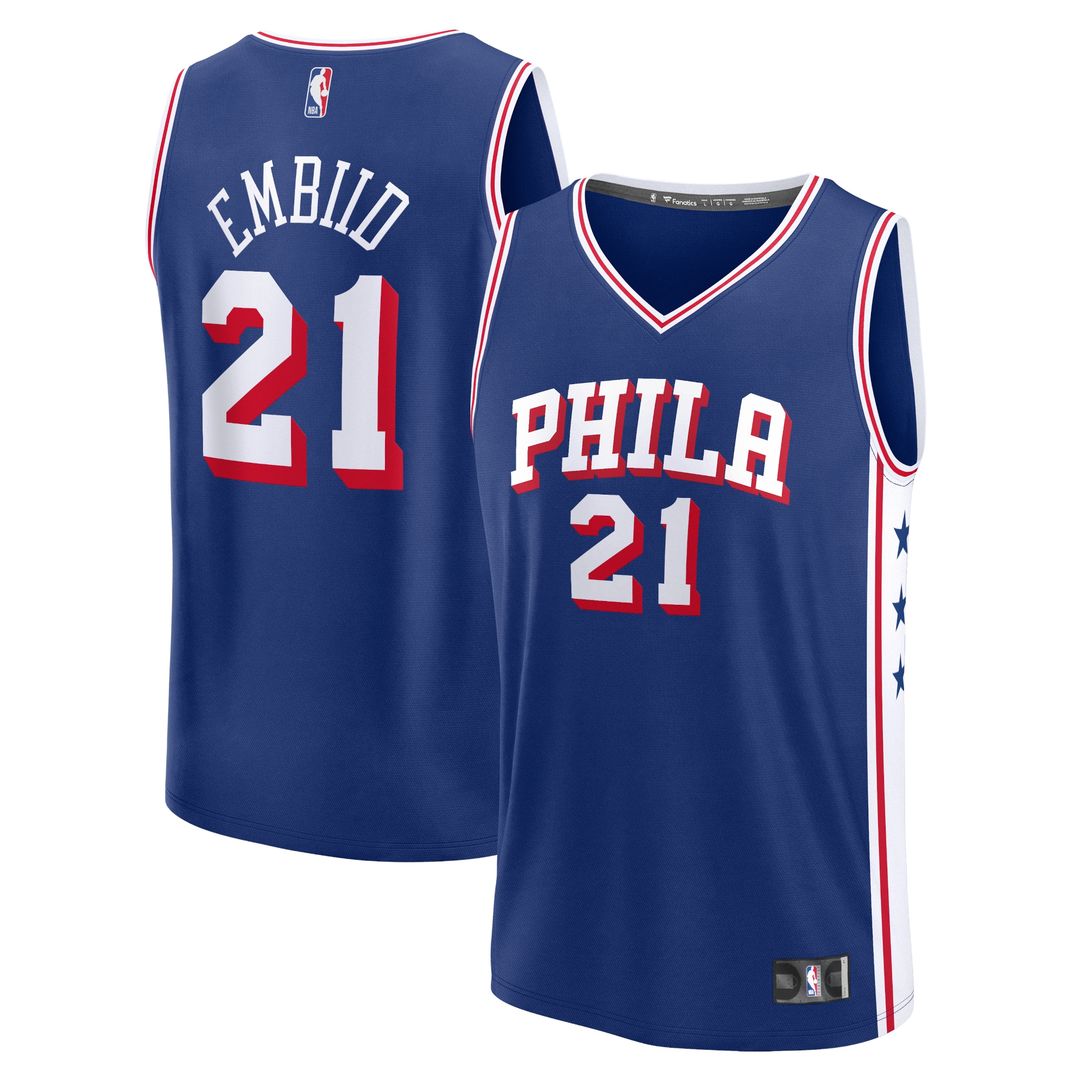 Philadelphia 76ers Joel Embiid Fanatics Fast Break Replica product image 1