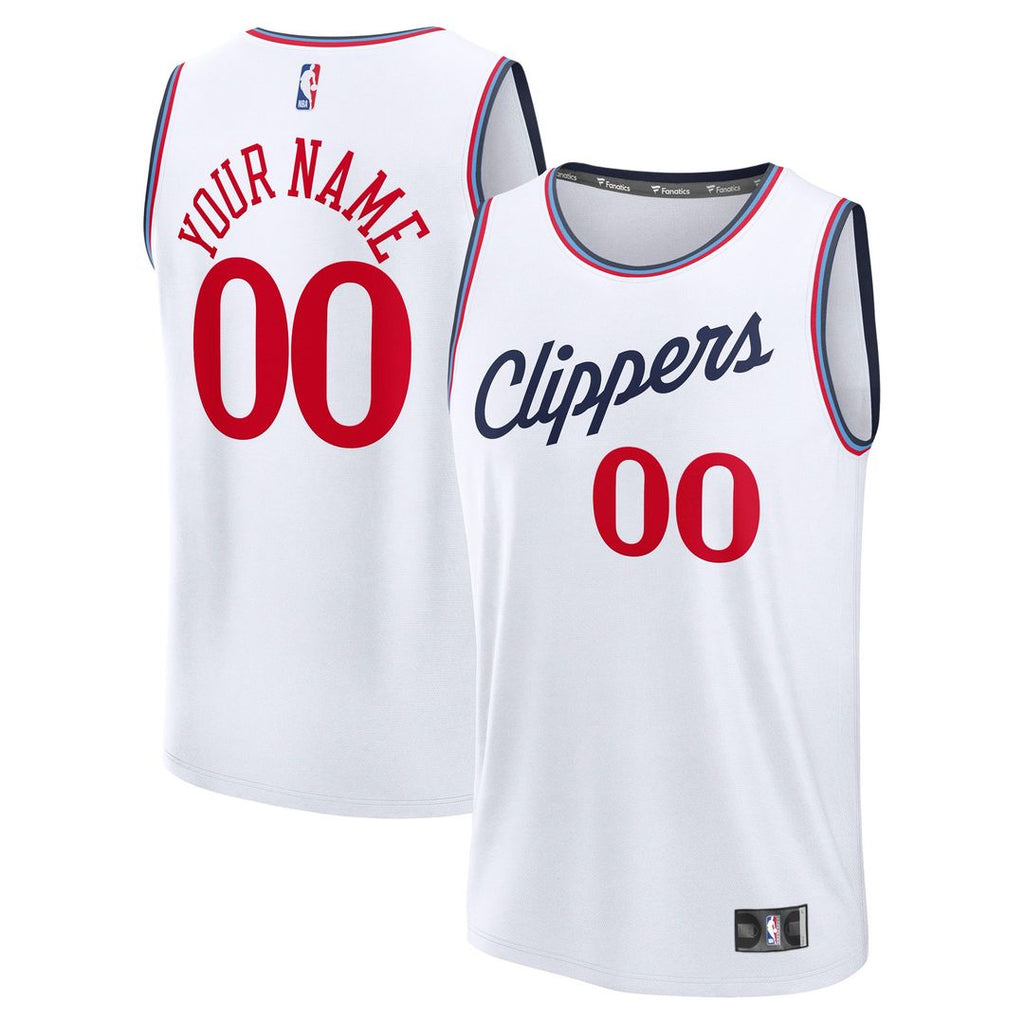 LA Clippers Fanatics Fast Break Custom Jersey - Statement product image 7