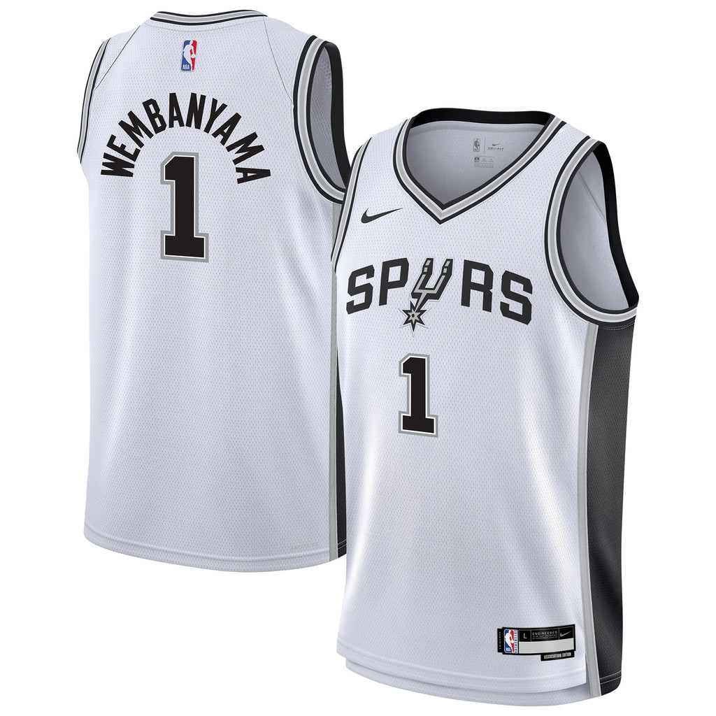 Victor Wembanyama San Antonio Spurs Swingman Association Jersey - Youth product image 2, provided for visual reference and