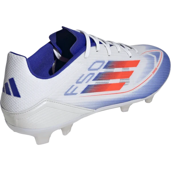 adidas F50 LEAGUE FG/MG JR - Cloud White/Solar Red product image 2, provided for visual reference and product detail review