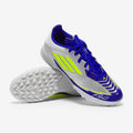 Adidas F50 League Messi Tf 'Silver Metallic/ Solar Yellow' product image 1, provided for visual reference and product detail