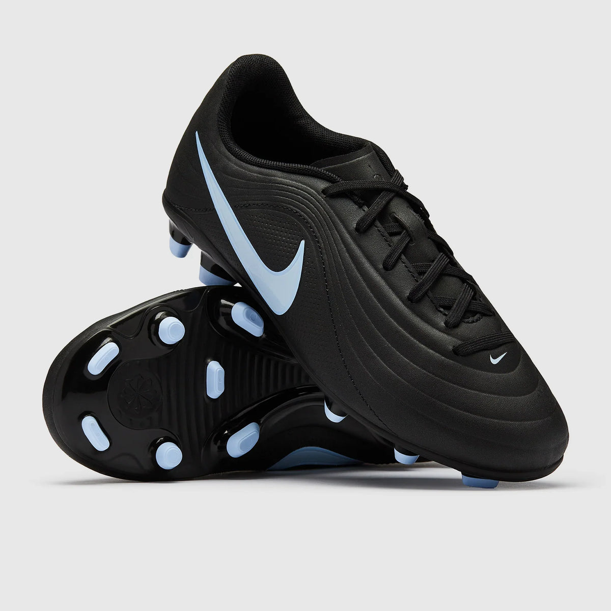 TIEMPO MAESTRO CLUB FG/MG JR - Black/Ice Blue product image 2, provided for visual reference and product detail review