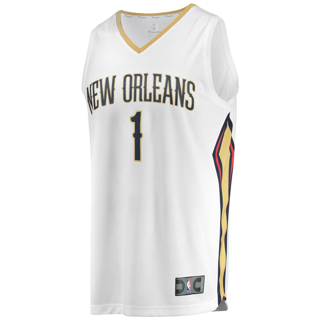 New Orleans Pelicans Zion Williamson Fanatics Replica Fast product image 5