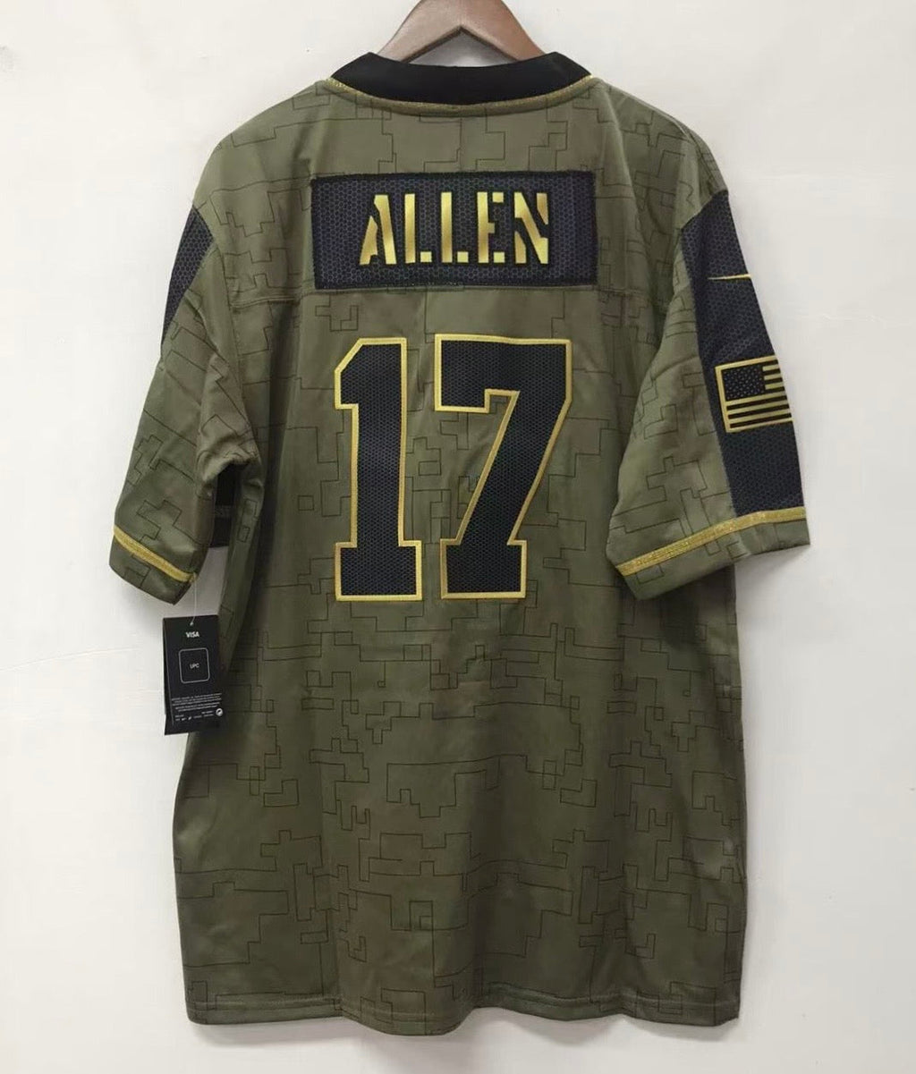 Josh Allen Buffalo Bills military salute to service Jersey product image 2