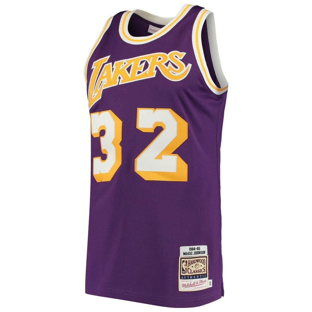 Los Angeles Lakers Magic Johnson Mitchell & Ness 1984/85 product image 5