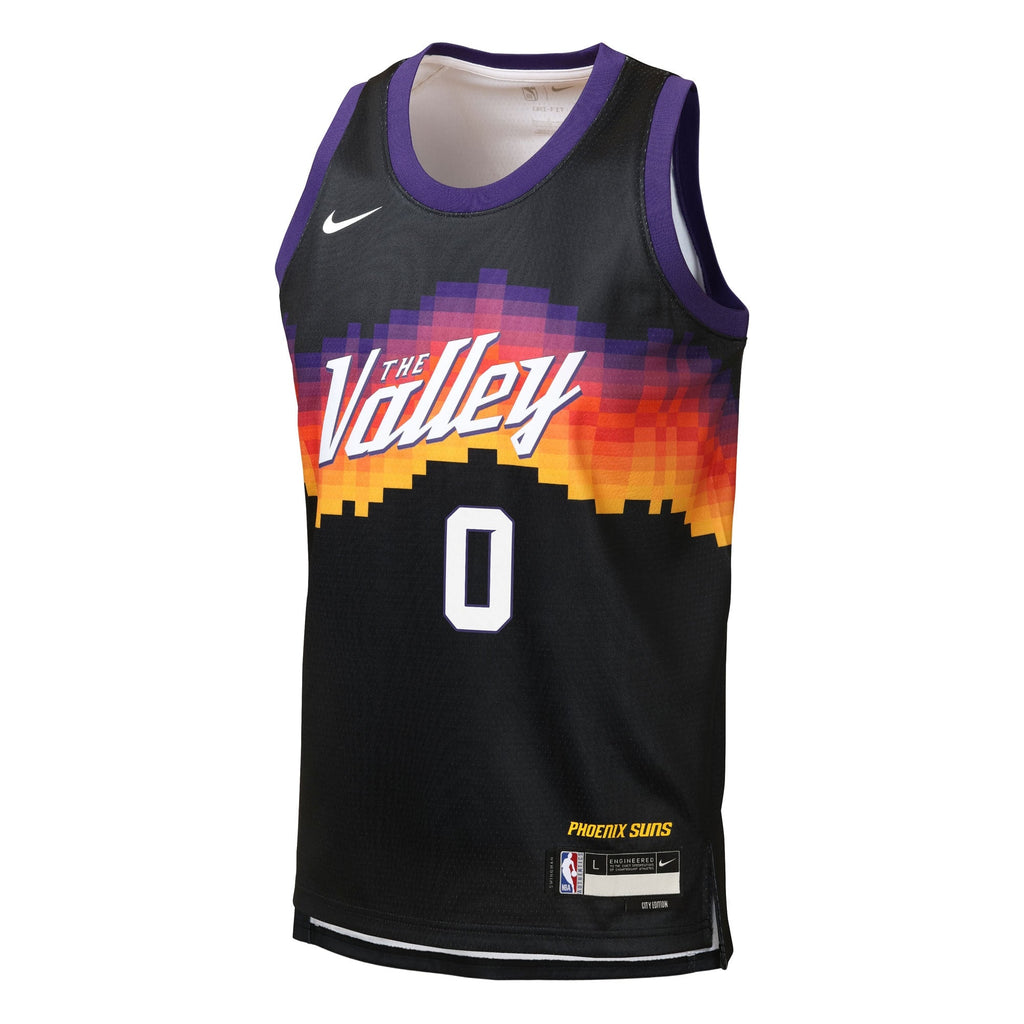 Ryan Dunn Phoenix Suns 2025/26 City Edition Swingman Jersey - Black - Youth product image 3, provided for visual reference