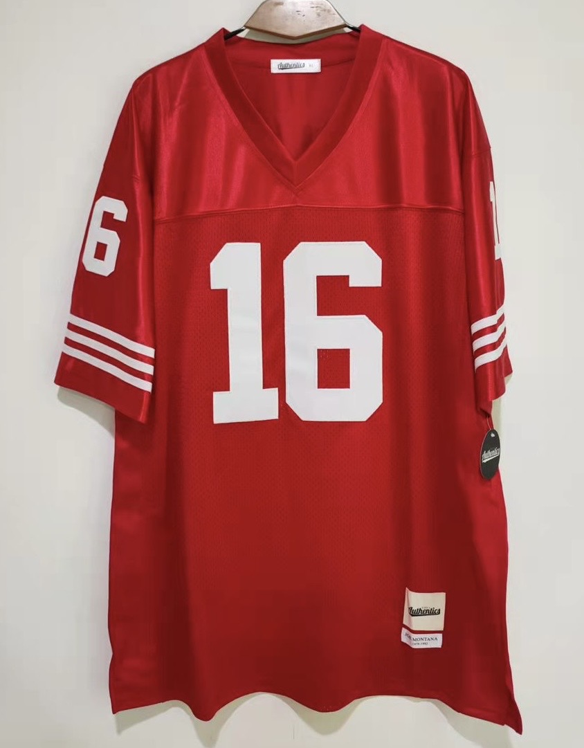 Joe Montana San Francisco 49ers Jersey Classic Authentics product image 2
