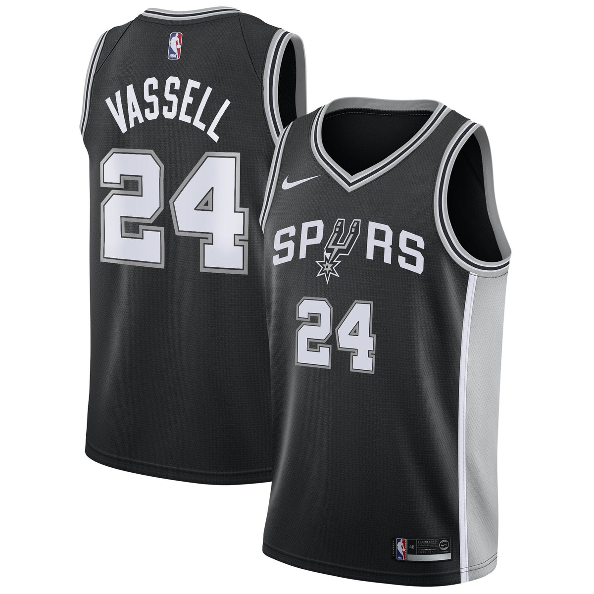 Devin Vassell San Antonio Spurs Icon Jersey - Unisex product image 2, provided for visual reference and product detail review