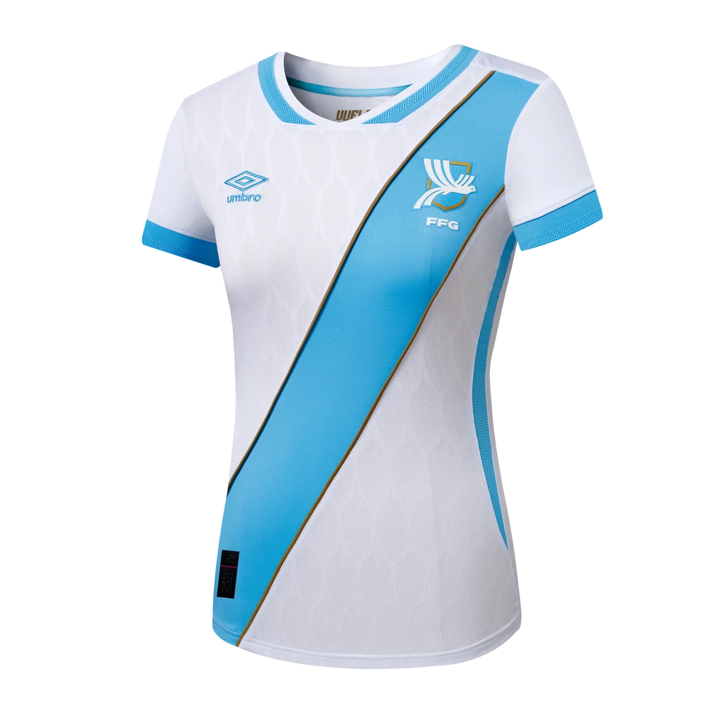 Umbro Guatemala Women Short Sleeve Home Jersey 2026 product image 1, provided for visual reference and product detail review