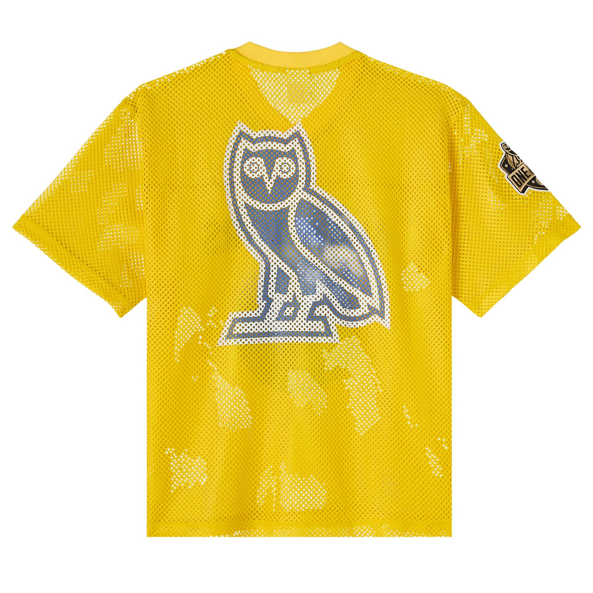 Golden State Warriors OVO Mesh Football Jersey - Mens product image 4, provided for visual reference and product detail