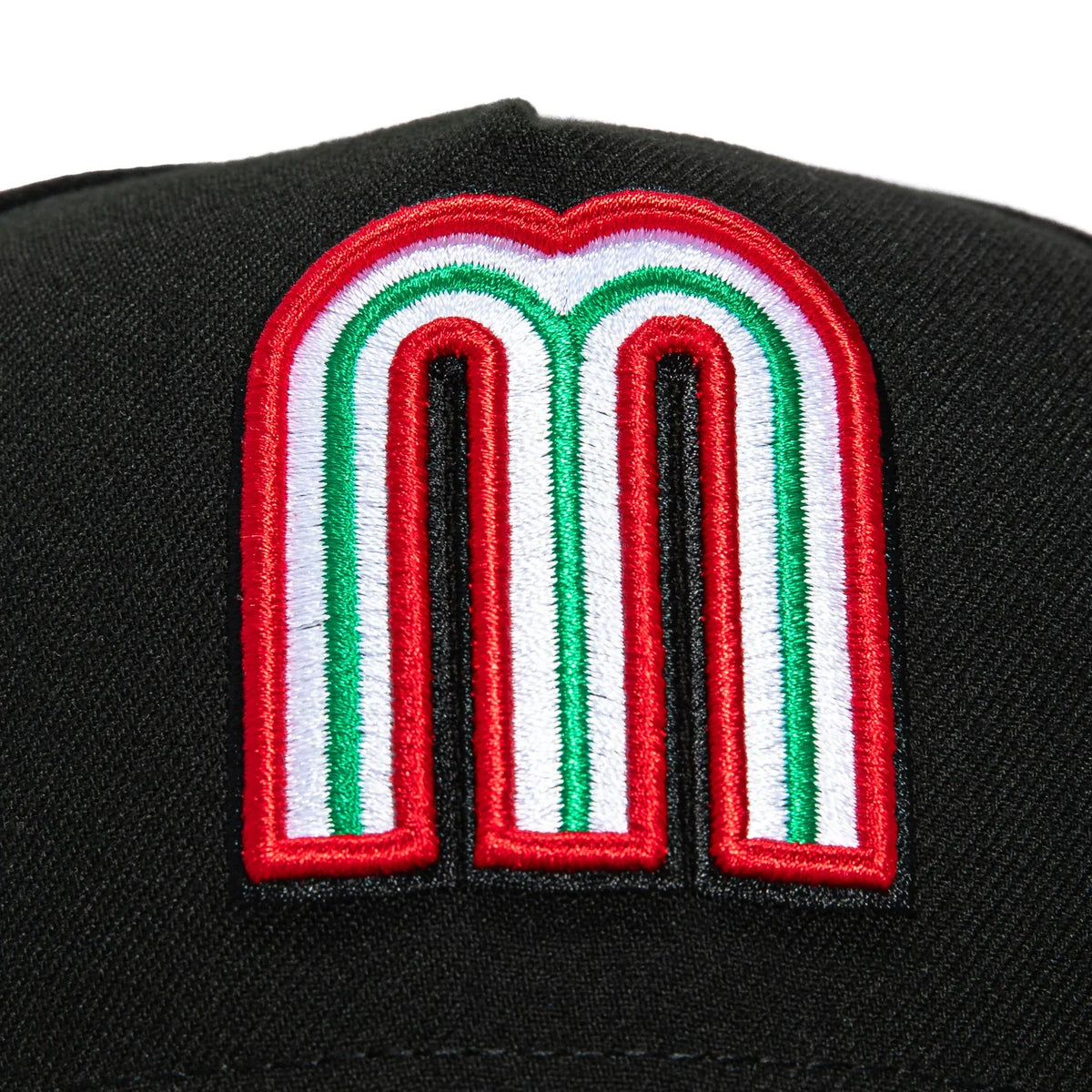 New Era Mexico WBC Realtree 9FORTY A-Frame Snapback Hat-Black product image 3, provided for visual reference and product