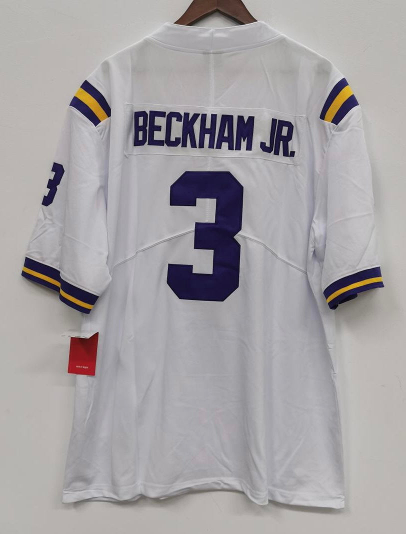 Odell Beckham Jr. LSU Tigers Official NCAA Nike Jersey White product image 3