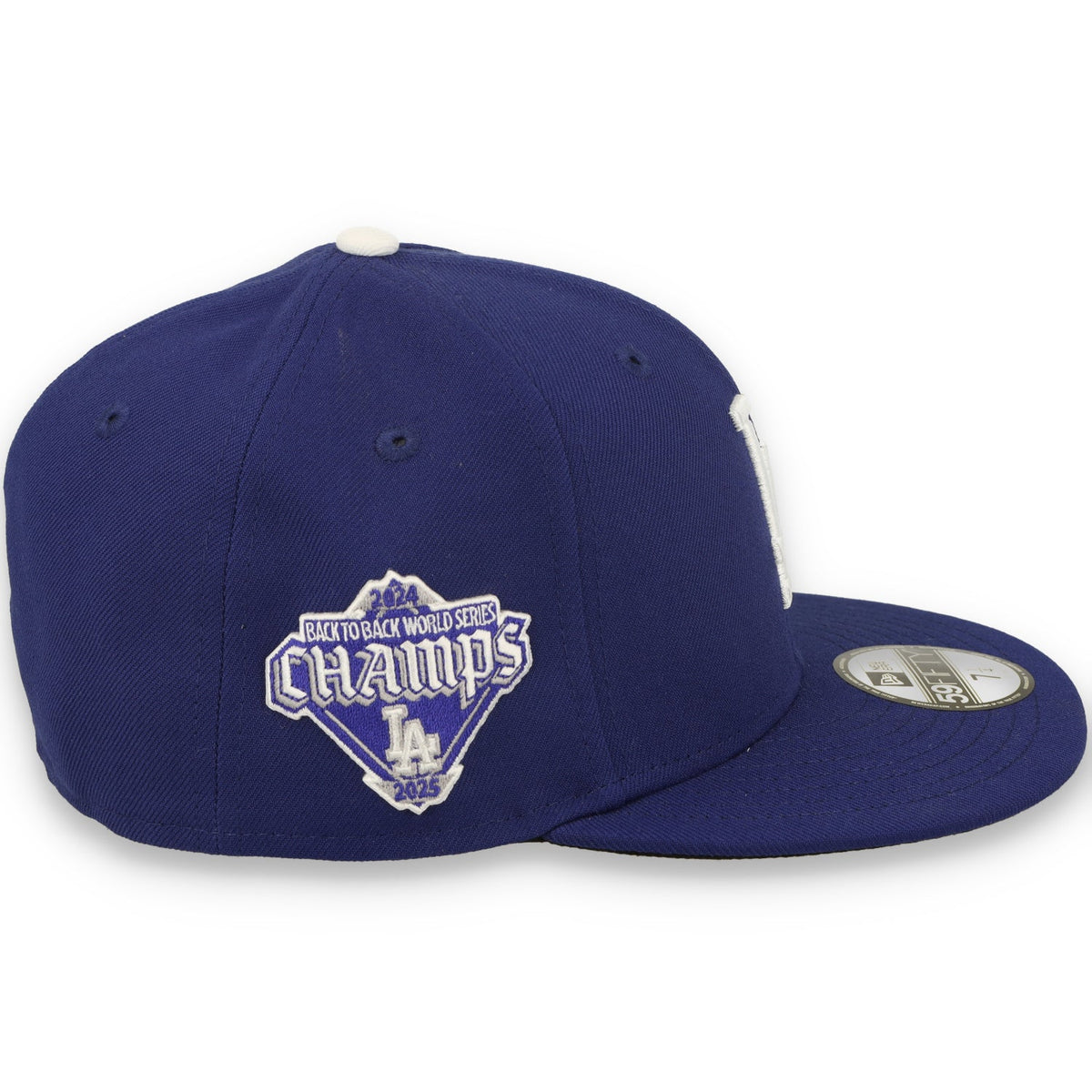 New Era Los Angeles Dodgers 2025 World Series Champions 59FIFTY Fitted Hat-Royal product image 5, provided for visual
