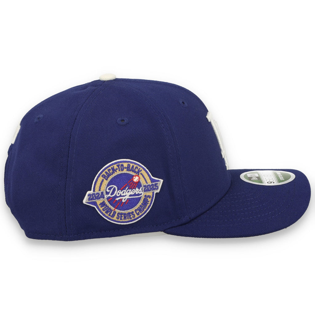 New Era Los Angeles Dodgers 2025 B2B WS Side Patch 9SEVENTY Stretch-Snap Hat-Royals product image 5, provided for visual