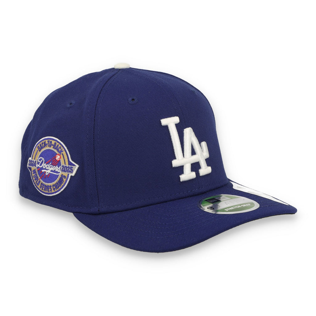 New Era Los Angeles Dodgers 2025 B2B WS Side Patch 9SEVENTY Stretch-Snap Hat-Royals product image 6, provided for visual