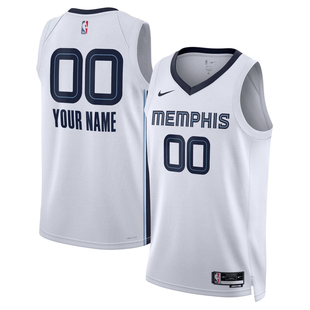 Memphis Grizzlies Nike Unisex Swingman Custom Jersey - Navy product image 7