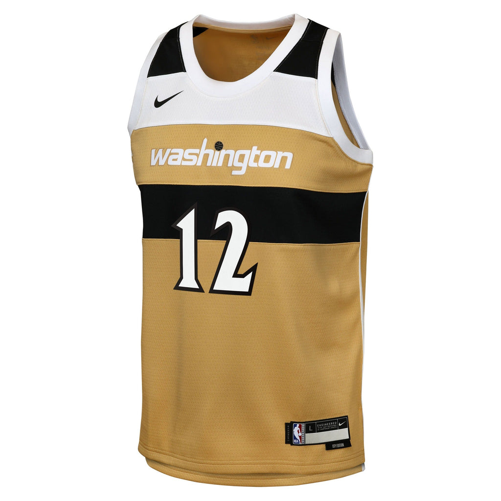 Tre Johnson III Washington Wizards 2025/26 City Edition Swingman Jersey - Tan - Youth product image 3, provided for visual
