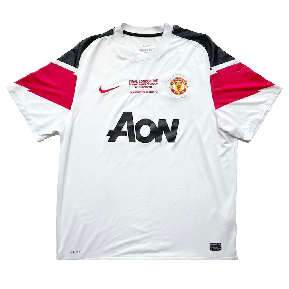 2010-2011 Manchester United Away Ucl Final Shirt Scholes #18 - (Xl) product image 2, provided for visual reference and